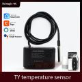 Tuya WIFI Smart Temperature Sensor Switch 12V 24V 85-250V Passive Dry Contact Monitoring Thermostat Fish Tank Greenhouse. 