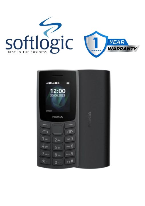 Nokia 105 Softlogic Warranty (Brand New , Sealed pack , Dual Sim)