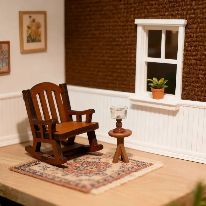 3%20Pieces%20of%20Miniature%20Decorative%20Table%20and%20Chair%20Set,%20Suitable%20for%20Creative%20%20and%20Birthday%20%20for%20Friends%20-%20Image%203