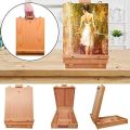 Premium Portable Wooden Art Easel with Paper Tray and Palette - Adjustable Desk-Top Studio Easel for Artists. 