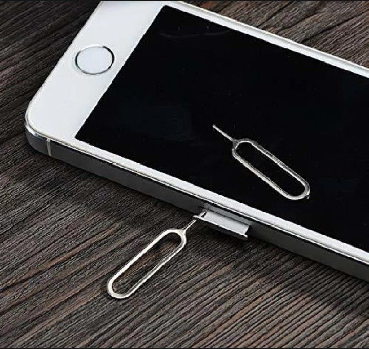 Sim Card Ejector Pin - Metallic Sim Ejector - Pack Of 1 -100% Original Quality -Universal Sim tray Remover Tool for android mobile - Reset Sim Card Tool Pin Adapter - Removeable Micro Memory SD Card pin tool for All Androids or Others Phones -Top Quality