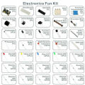 Electronic Components Kit Pack Starter DIY Project For Arduino R3 Common Capacitors Resistors Capacitors 830-well Breadboard. 
