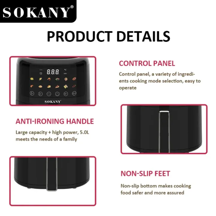 Sokany%20Healthy%20Air%20Fryer%20(SK-10083)%205%20Litre%201400W%20Digital%20Touch%20Screen%20Multi-Function%20Oil-Free%20Air%20Fryer%20-%20Image%203