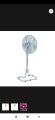 VISION Heavy Stand Fan-Trendy-Gray 5 Blades-18". 