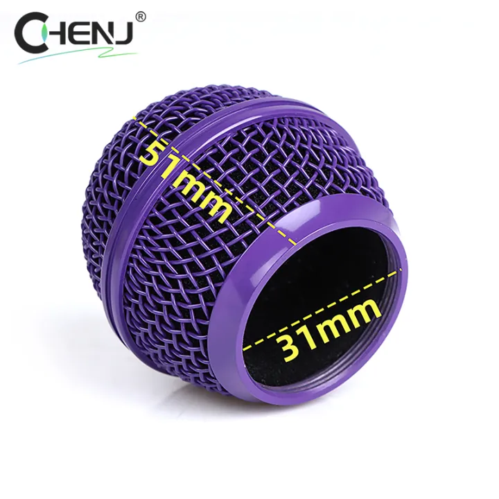 For%20SM58%20Wireless%20Microphone%20Replacement%20Metal%20Microphone%20Grille%20Replacing%20Professional%20Party%20Mic%20Head%20Part%20-%20Image%206