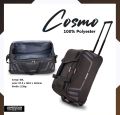 American Tourister Travel Bag with wheel and handle luggage style *100% Authentic *Since 1982 *COSMO GREY *60 liters capacity. 