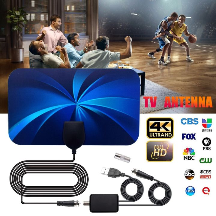 Digital TV Indoor Antenna Ground Wave Mini Hdtv Antenna Hdtvt2 Antenna