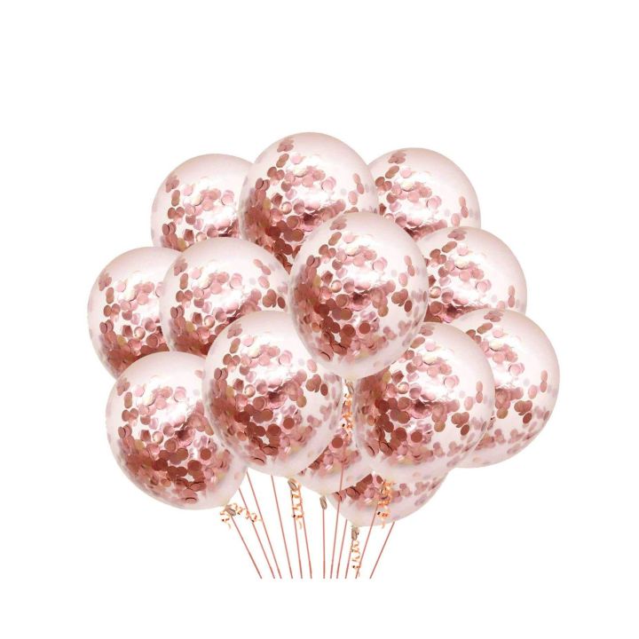party%20decorations%20confetti%20balloons%2012"%20(10)%20pcs%20packs%20rose%20gold%20colours%20-%20Image%202