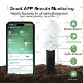 Zigbee Soil Tester 5 In 1 Moisture Fertility Temperature Humidity Luminance Detection Sensor For Z2MQTT Tuya Smart Life Optional. 