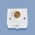 AC85-265V Automatic Human Body Infrared IR Sensor Lamp Holder LED Bulb Light E27 Base PIR Detector Wall Lamp Holder Socket.