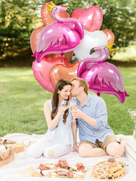 2pcs%20Flamingo%20Shaped%20Aluminum%20Foil%20Balloon,%20Large%20Balloon%20Used%20As%20Birthday%20,%20Party%20Decoration,%20Wedding%20-%20Image%202