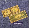 millions goldfoil ppt decorative note. for collection and decoration. Suvenir item. 