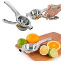 Stainless Steel Manual Hand Press Lemon Juicer Fruit Orange Citrus Juice Tool/Lebu Chipa Machine - Kitchen Accessories. 