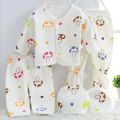 5pcs Newborn Baby Boys Girls Cute suit Long Sleeve Tops+hat+pants +bib Outfits Set From 0 To 4 Months Clothes Set For Baby. 