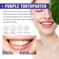 Hismiles Purple Toothpaste Colour Corrector – Instant Teeth Whitening Serum for Brighter Smile, Stain Removal, Non-Abrasive, 30ml. 