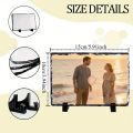 1pc 15x10cm Sublimation Slate Blank – Ideal for Gifts & Home Decor. 
