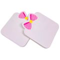 20-50pcs 6×7/8×12cm Pink Hair Clip Bow Display Cards Polythene Bags Hair Clips Display Cards For DIY Hair Jewelry Barrette  Hairpin Packaging Cardboard Retail Display Holder. 