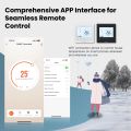 MOES Tuya ZigBee Smart Thermostat Room Temperature Control Water/Electric Floor Heating Gas Boiler Work With Alexa  Home. 