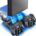 COOLING Stand OIVO MULTIFUNCTIONAL cooling Stand for ps4 series very high quality COOLING Stand with led light indicator Black COLOR. 