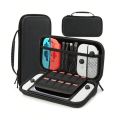 For Switch Lite Switch OLED / NS Accessories Travel Carrying Case EVA Hard Shell Shockproof Storage Box Protective Bag.