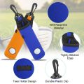 Golf Tee Holder Golf Ball Carry Bag Neoprene Golf Ball Pouch Golf Ball Holder Keychain Belt Clip Portable Golf Accessories.