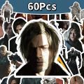 60/120Pcs Cool Resident Evil Stickers DIY Stickers Scrapbooking Phone Luggage Skateboard Waterproof Decals. 