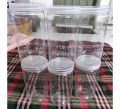 6/12 Pcs Premium 1000ml Plastic Masala Storage Jar Set - Airtight Containers to Keep ....