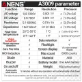 ANENG A3009 Mini Digital Multimeter Pen Smart Voice Broadcast Tester Meter Multimetro DC AC Voltage Professional Test Tools. 
