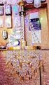 1 light crystal chandelier new fanoos best quality. 