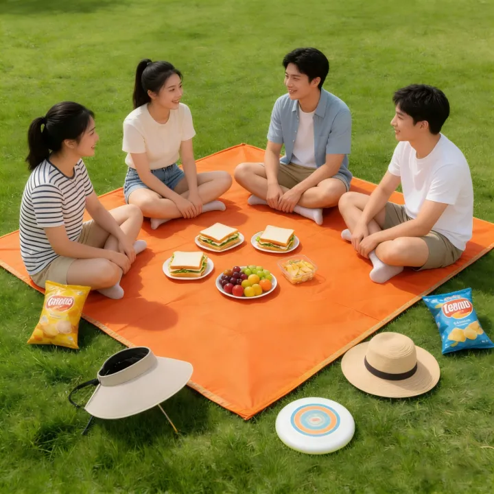 Waterproof%20Picnic%20Mat%20Tent%20Oxford%20Cloth%20Ultralight%20Pocket%20Picnic%20Mat%20Outdoor%20Camping%20Portable%20Folding%20Tent%20Ground%20Sheet%20Sturdy%20-%20Image%202