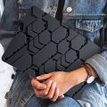 2-Piece Metallic Pattern Laptop Art Decal Case, Laptop Skin Sticker for Universal Netbook Skin, Waterproof and Scratch Resistant.