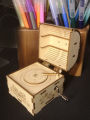 3d wooden puzzle Hand Treasure music box You are my sunshine Handmade Assembly Model kit Holidays birthdays  . 