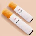 Cigarette Design Pet Plush Toy, "No Smoking" Pet Plush Cigarette ShapeToy, Cool Dogs Relaxing Toys For Dogs And Cats. 