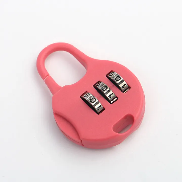 3-Digit Luggage Combination Locks Zinc Plastic Number Password Code ...