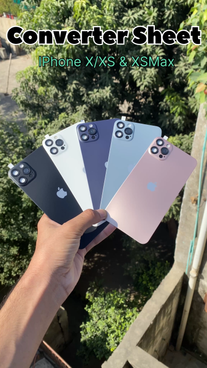 iPhone XR to iPhone 14 Pro & IP 11 / 12 Back Camera Converter Sheet with Megsafe Phone Case Slim Smooth Design with Excellent Grip