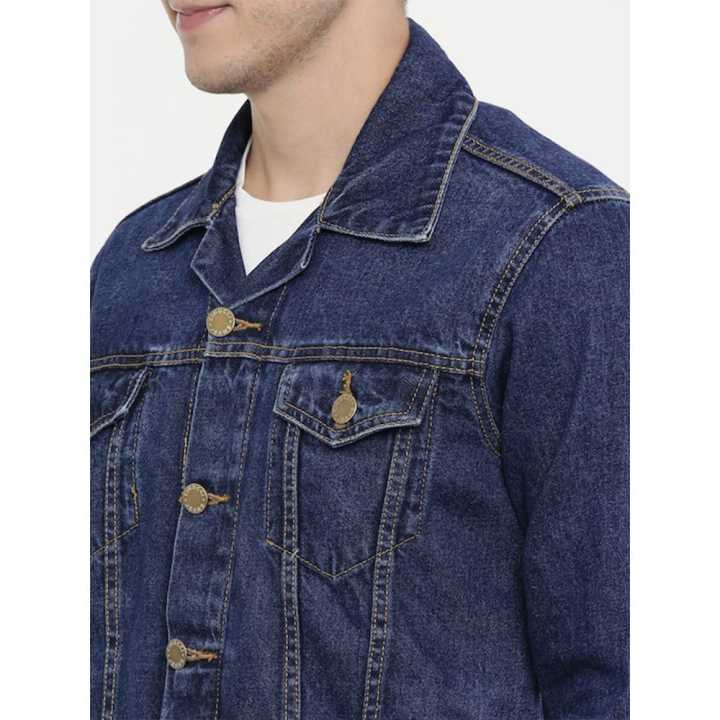 Men's Fashionable Denim Fabrics Jeans Jacket