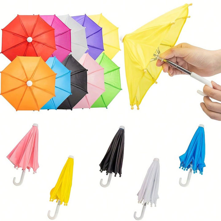 1 mini umbrella 18 inch doll accessory: adjustable sunny umbrella suitable for 1/4, 1/3 proportion BJD doll decoration