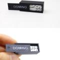 1 Set 1:12 Dollhouse Miniature Domino Model Dot Dominoes Board Game Building Learning Educational Toy.