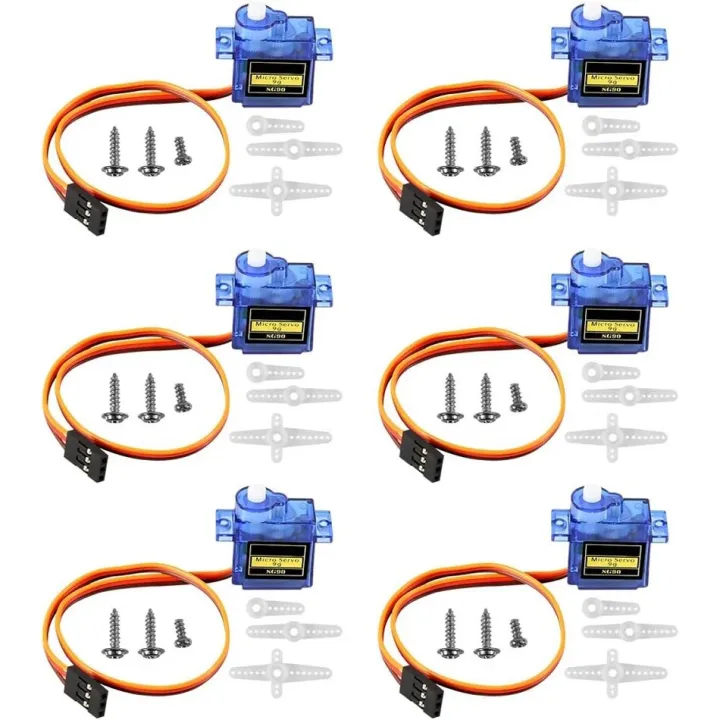 6pcs%20Sg90%209g%20Micro%20Servo%20Motor,%20Mini%20Servos%20Motor%20Kit%20Plastic%20Gear%20180%20Degree%20Servo%20for%20Rc%20Car%20Airplane%20Plane%20for%20Arduino%20-%20Image%206