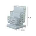 School Stationery Makeup Organizer Desktop Storage Box Container for Cosmetics Jewelry Stationery Plastic Organizer. 