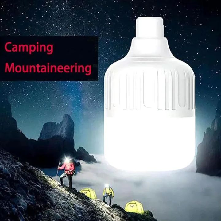 Usb Rechargeable Led Bulb Portable Camping Light Bulb Emergency