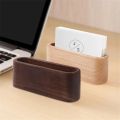Wooden Business Card Holder Note Holder Display Rack Card Holder Office Supplies Stationery Desktop Accessories Storage Box. 