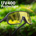 SCVCN New Yellow Polarized Cycling Sunglasses Men Bike MTB Driving Glasses Women Outdoor Sports Hiking Fishing UV400 Glasses. 