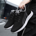 Shipping from Bangkok🚚Men's new woven breathable canvas shoes casual trend running shoes new sports shoes for. 