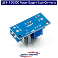 LM317 Adjustable Voltage Linear Regulator Power Supply, DC-DC Step Down Buck Converter Module 4.2-40V to 1.2-37V. 
