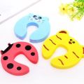 2/5pcs Baby Safety Door Stopper for Newborn Furniture Protection Anti-pinch Hand Cute Animal Care Child Lock Finger Protector. 