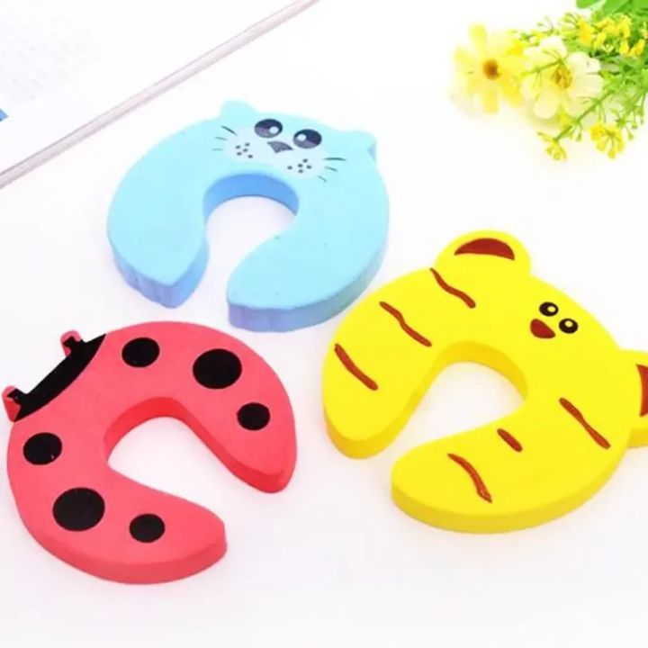 2/5pcs%20Baby%20Safety%20Door%20Stopper%20for%20Newborn%20Furniture%20Protection%20Anti-pinch%20Hand%20Cute%20Animal%20Care%20Child%20Lock%20Finger%20Protector%20-%20Image%204