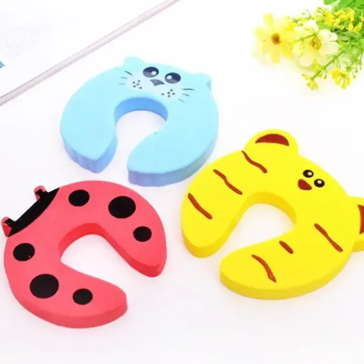 2/5pcs%20Baby%20Safety%20Door%20Stopper%20for%20Newborn%20Furniture%20Protection%20Anti-pinch%20Hand%20Cute%20Animal%20Care%20Child%20Lock%20Finger%20Protector%20-%20Image%204