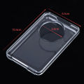 Crystal Clear Hard Case for iPod Classic 5th/6th Gen - Thin Version 30GB/80GB/120GB/160GB Protective Cover 2009+. 