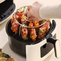 Air Fryer Specialized Barbecue Grill Stainless Steel Barbecue Grill Barbecue Skewers Accessories for Electric Air Fryers. 